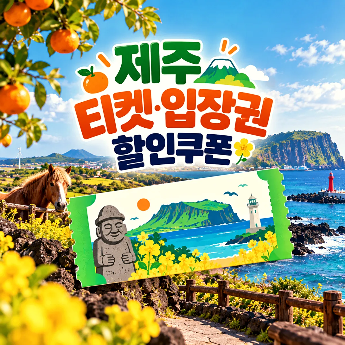 마이리얼트립 제주 입장권 할인쿠폰
